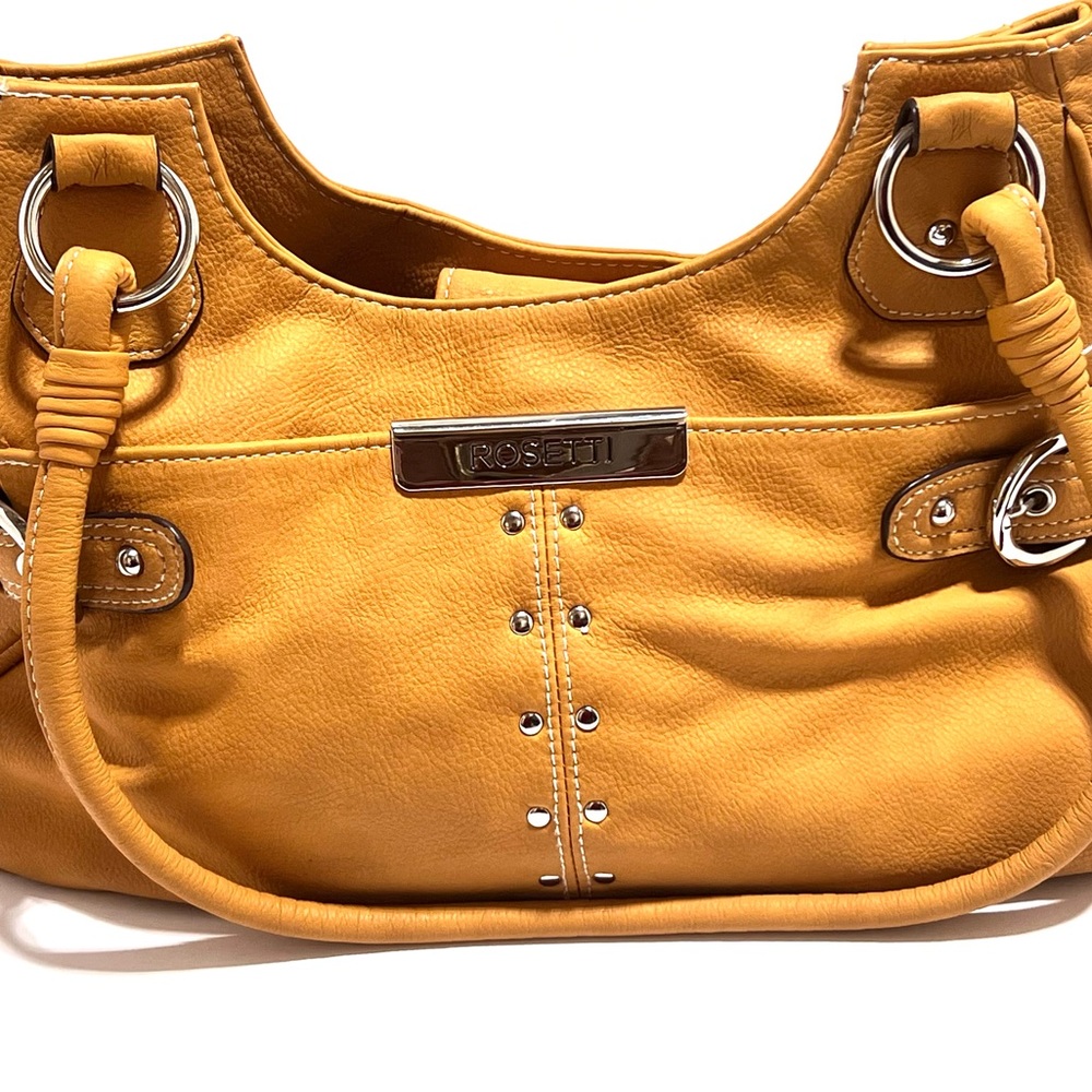 Rosetti Handbag | Tan | Multiple Pockets | Roomy